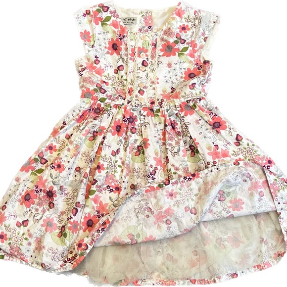 Floral dress from NEXT size 4 tulle under skirt - Picture 1 of 5
